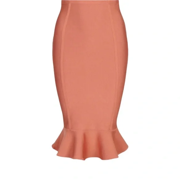 PETITE BANDAGE HALTER BODYCON MIDI DRESS, SIZE 10, COLOR Chocolate - Picture 5 of 6